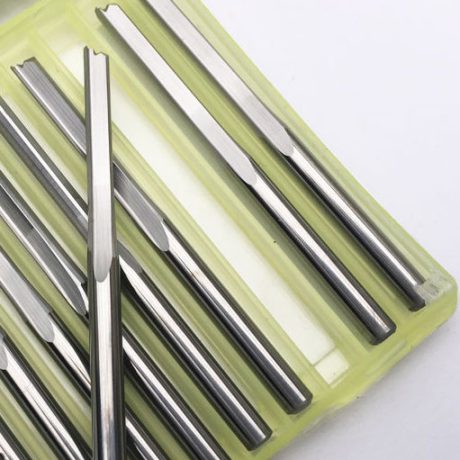 Pinnfräs 4x22x45mm 2 straight flutes för trä och MDF