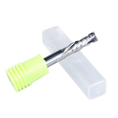 Up&Down (Compression) 6x25x50 med två "flutes" för MDF, Akryl, PVC, harts, plast etc.