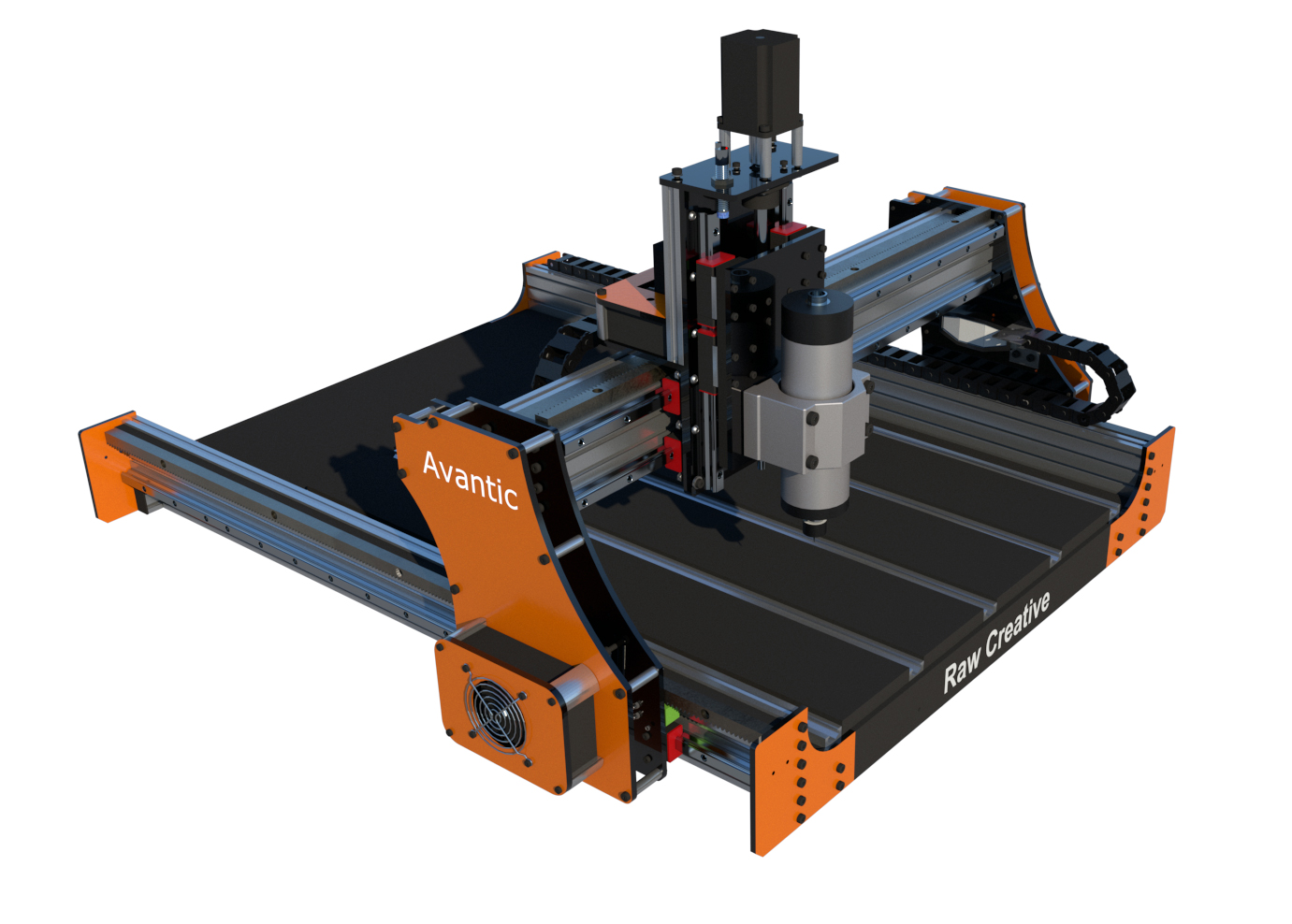 Raw Creative CNC maskin med Kuggstång - Bild 6