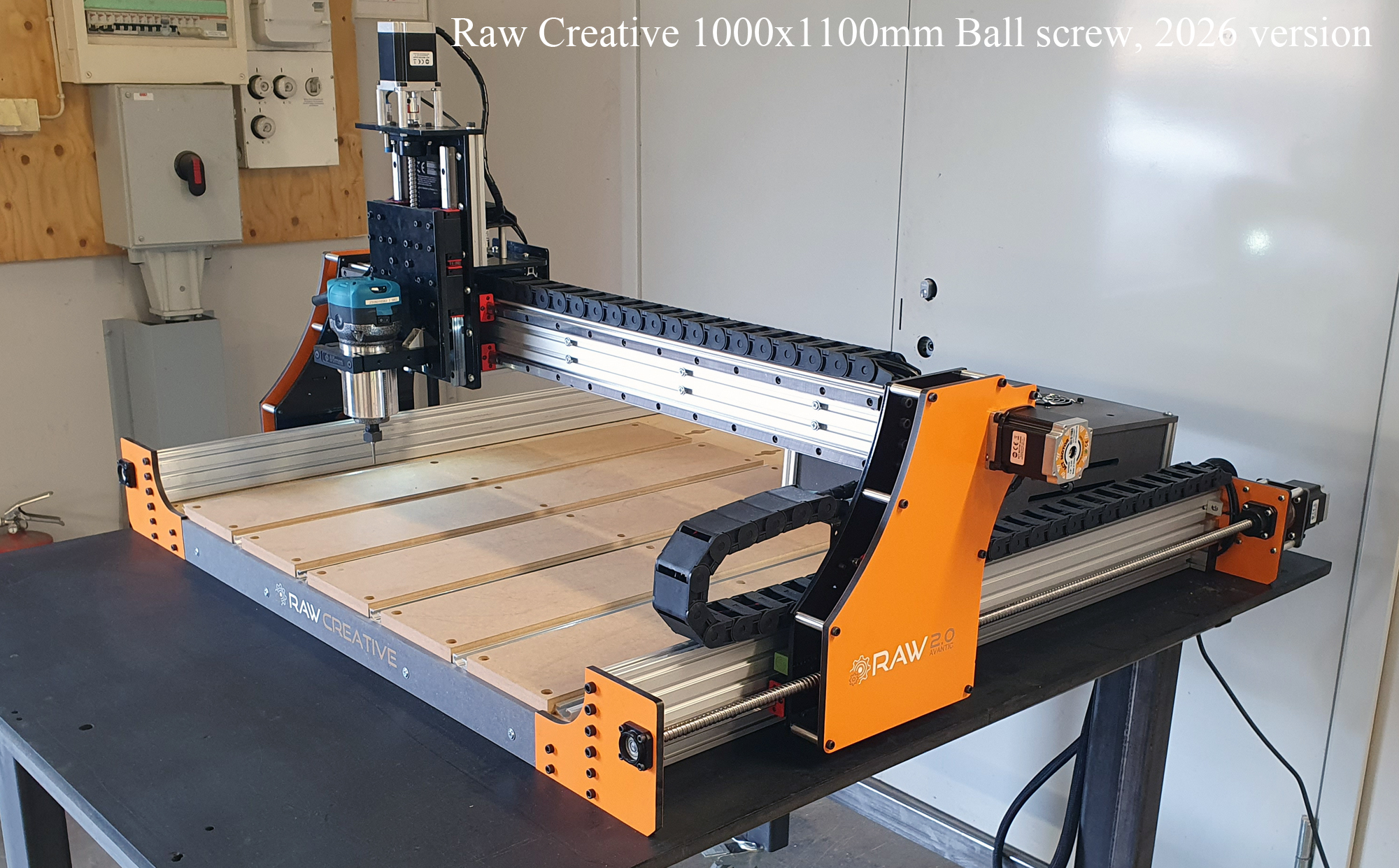 Raw Creative CNC maskin med kulskruv - Bild 2