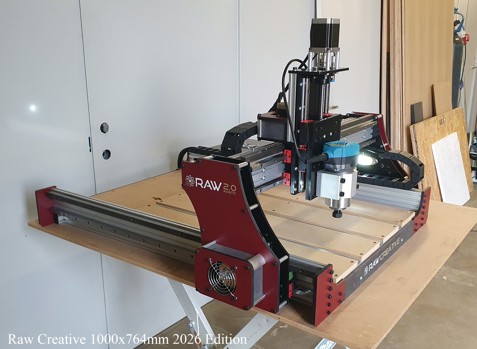 Raw Creative CNC maskin med Kuggstång