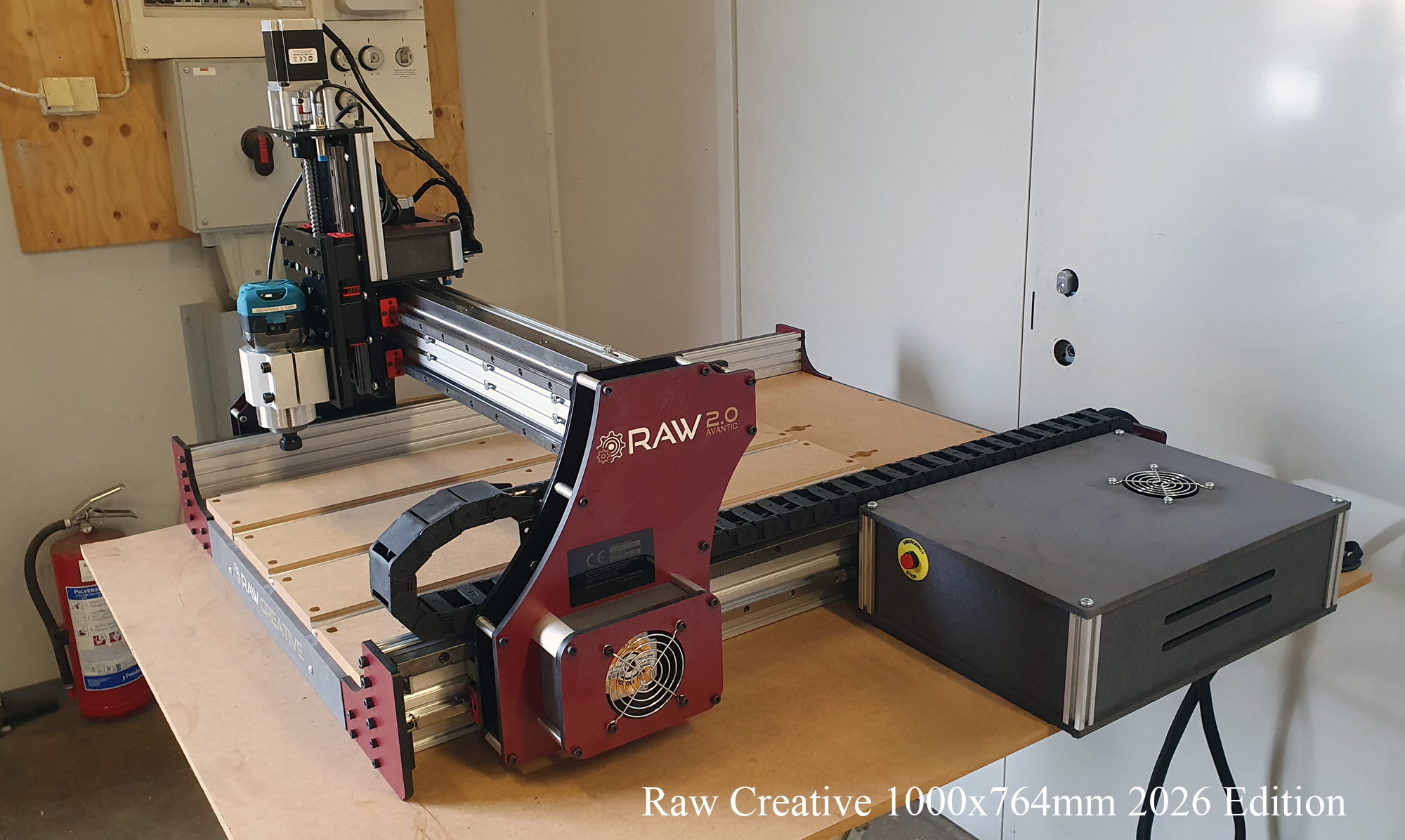 Raw Creative CNC maskin med Kuggstång - Bild 2