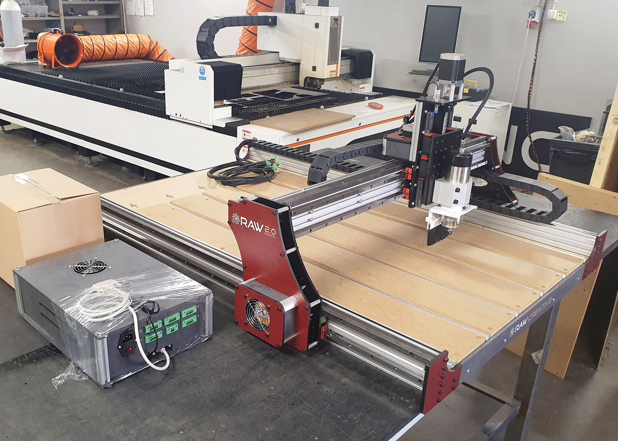 Raw Creative CNC maskin med Kuggstång - Bild 3