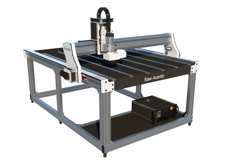 Raw Avantic Extended CNC maskin komplett med 2.2kw spindel