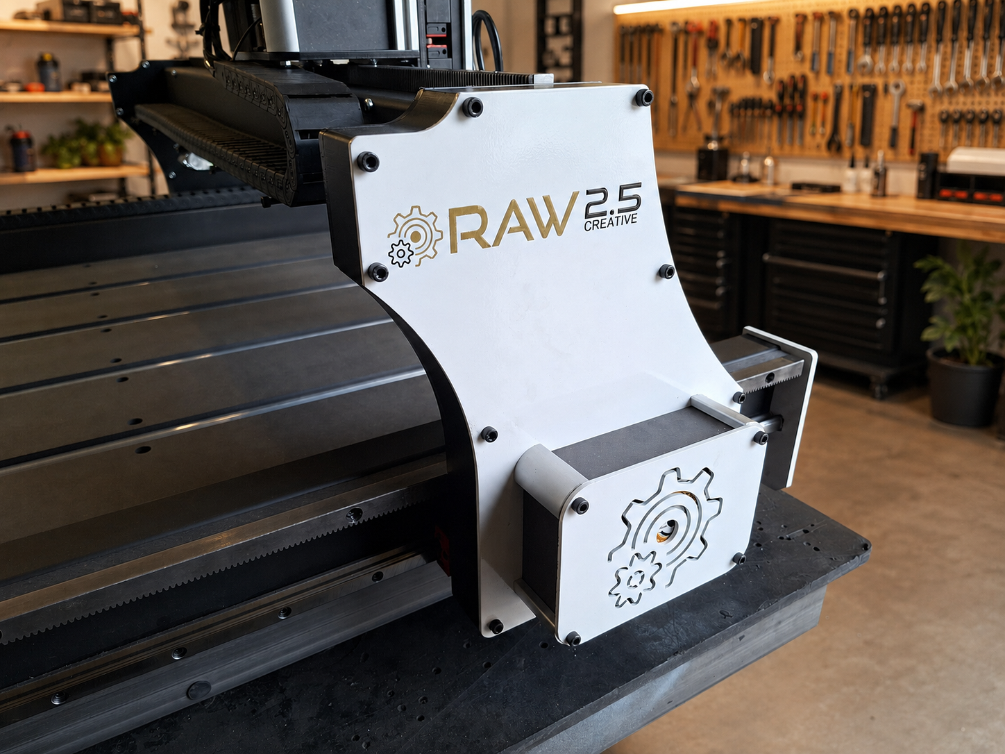 Raw Creative Steel edition CNC maskin med Kuggstång - Bild 5