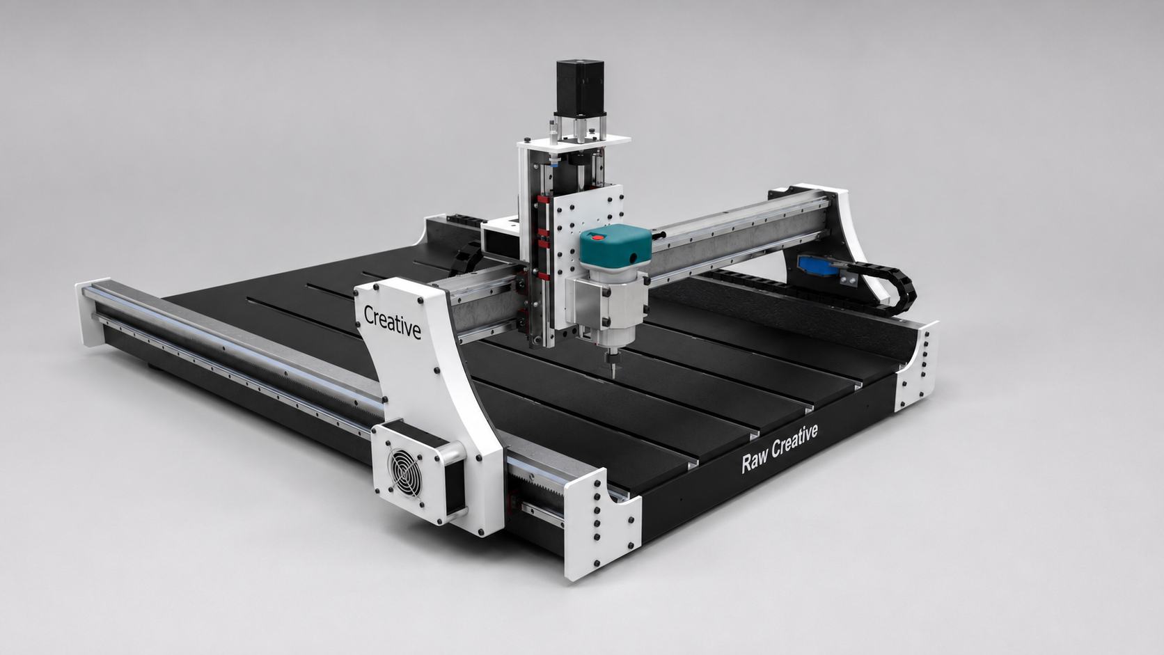 Raw Creative Steel edition CNC maskin med Kuggstång