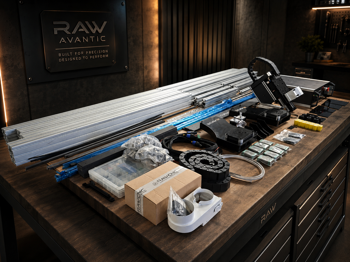 Raw Avantic EXTENDED XL 2800x1690mm CNC maskin - Bild 4