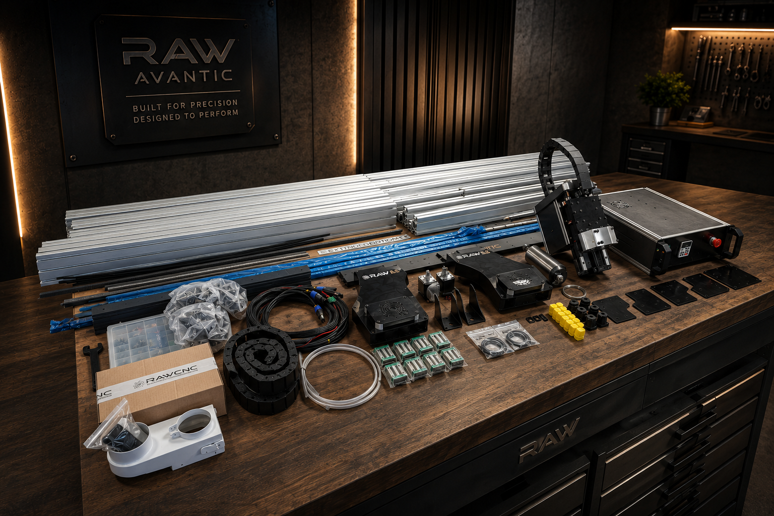 Raw Avantic EXTENDED XL 2800x1690mm CNC maskin - Bild 5